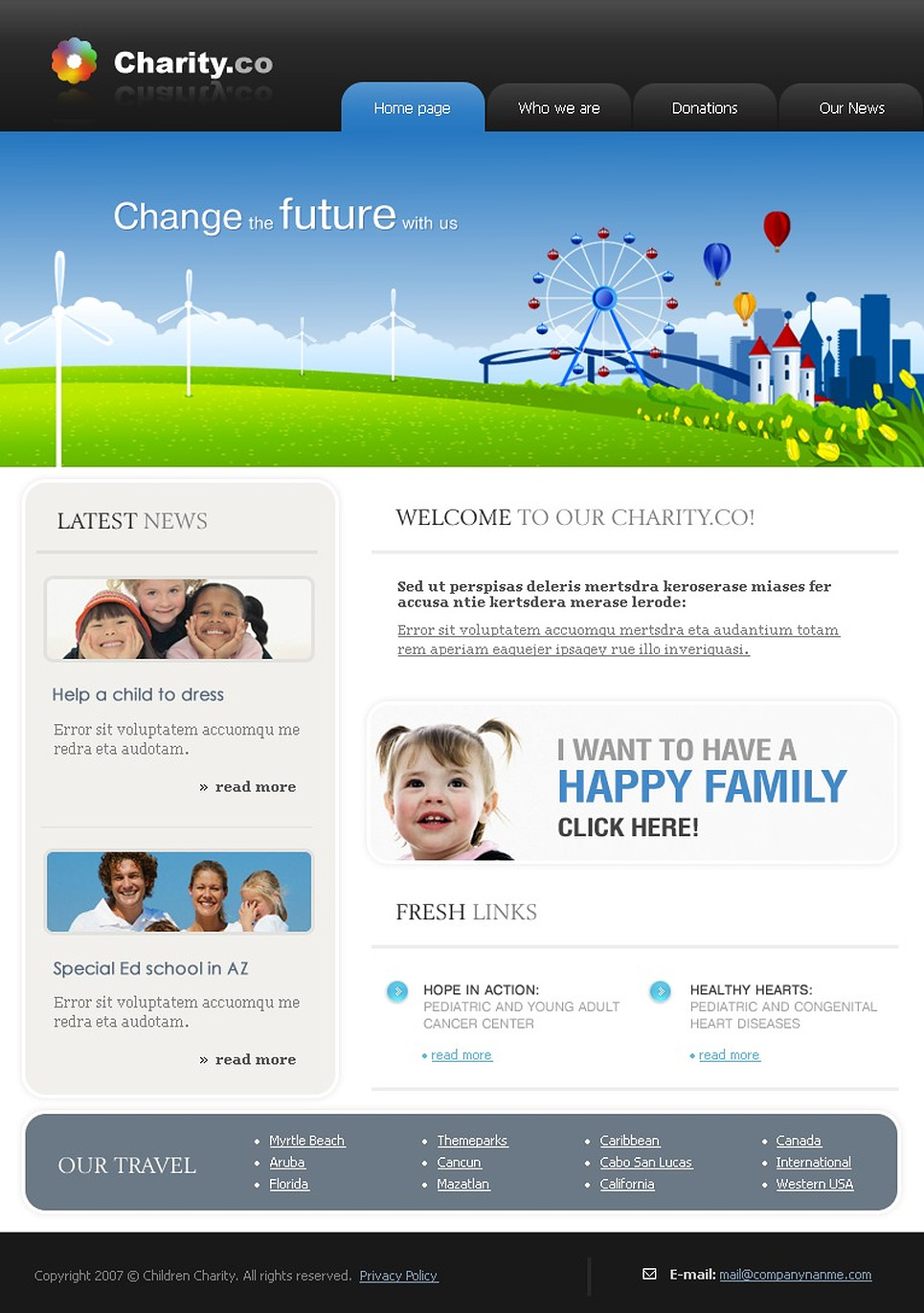 Charity Website Template Web Design Templates Website Templates Download Charity Website Charity Website Design Templates