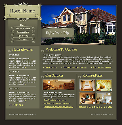 Website Template #17196