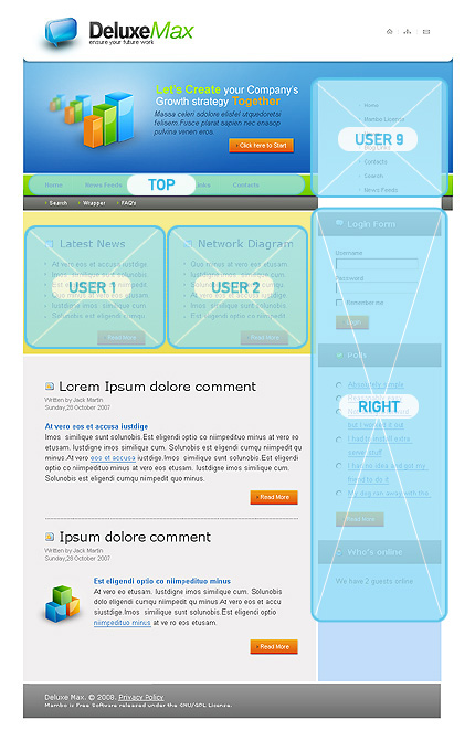 Website Template #17208