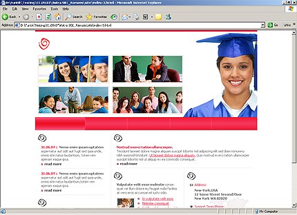 Website Template #17234