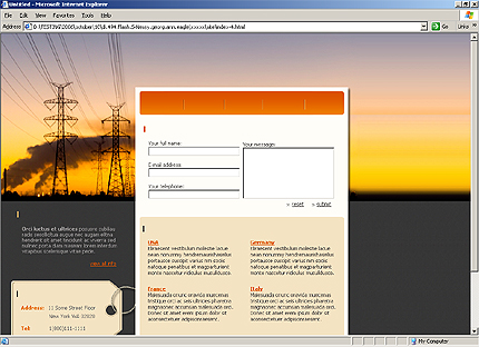 Website Template #17238