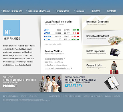 Website Template #17257