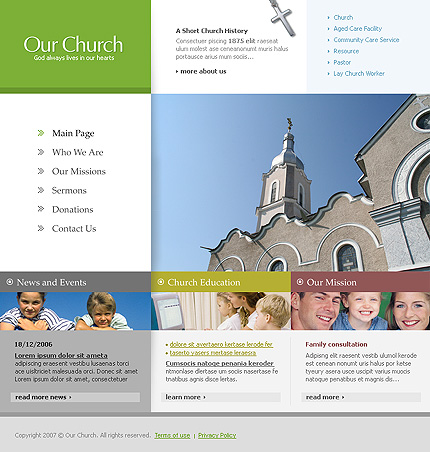Website Template #17298