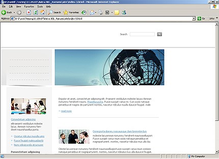 Website Template #17305