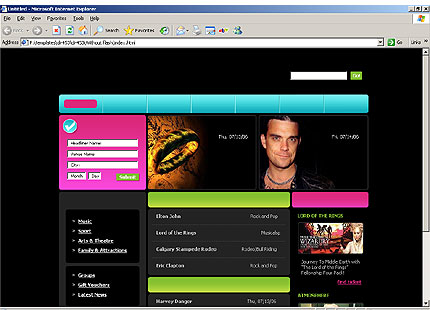 Website Template #17333