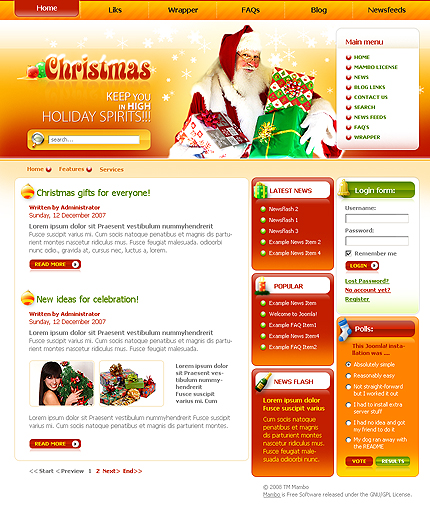Website Template #17366