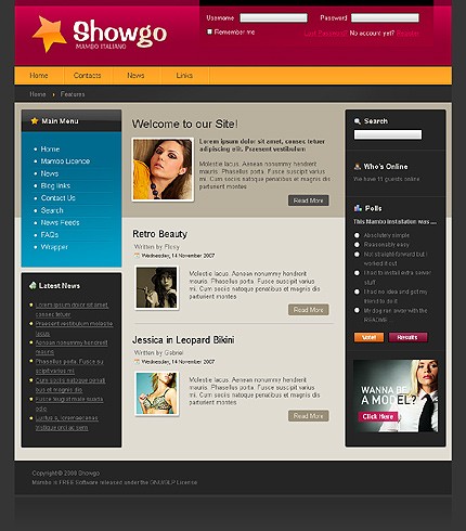 Website Template #17369