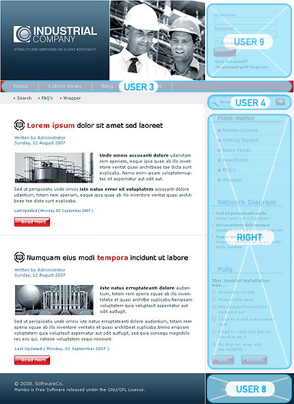 Website Template #17372