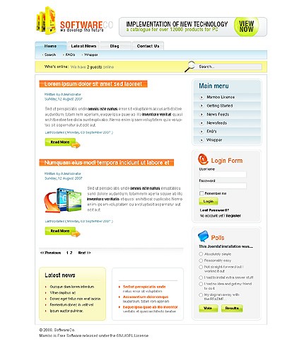 Website Template #17373