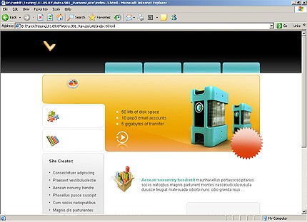 Website Template #17421