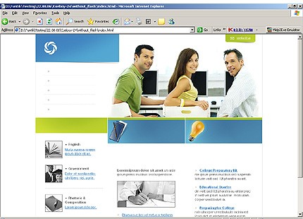 Website Template #17444