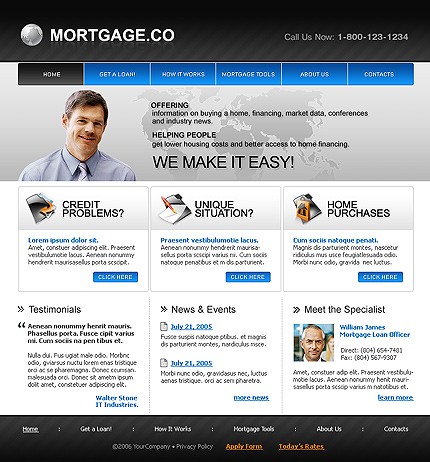 Website Template #17445