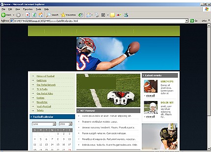Website Template #17446