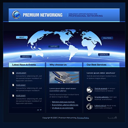 Website Template #17448