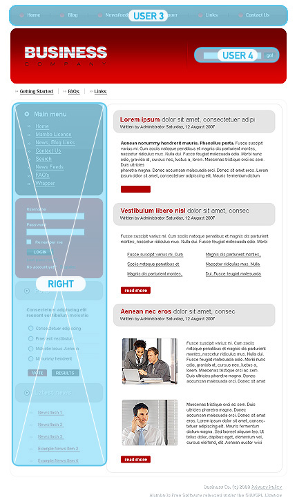 Website Template #17468