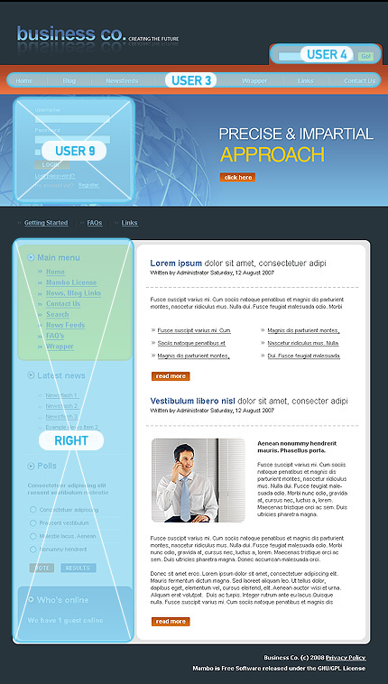 Website Template #17507