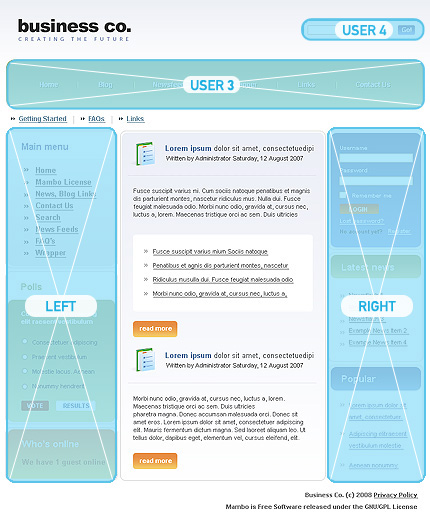 Website Template #17508