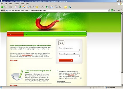 Website Template #17510