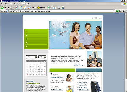 Website Template #17536