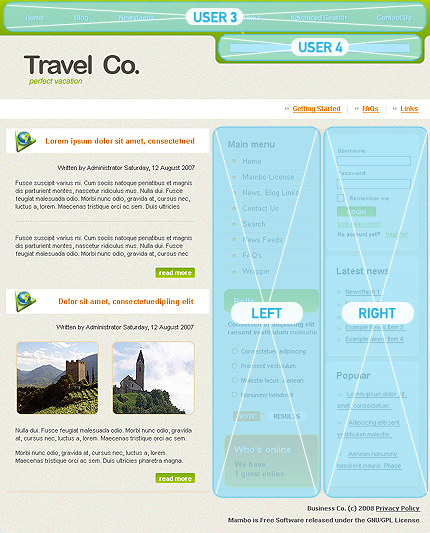 Website Template #17539