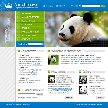 Website Template #17585