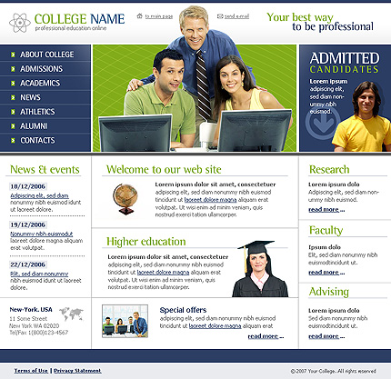Website Template #17586