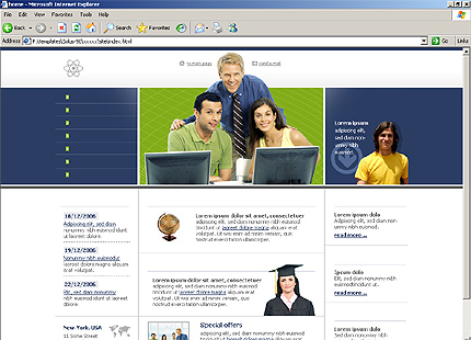 Website Template #17586