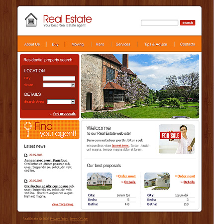 Website Template #17587