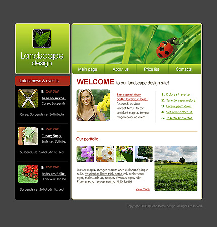 Website Template #17588