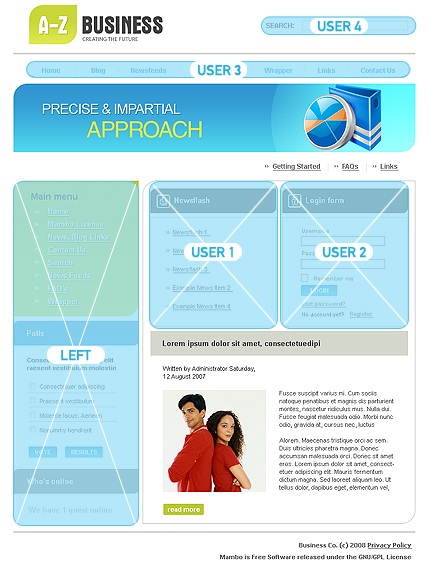 Website Template #17590