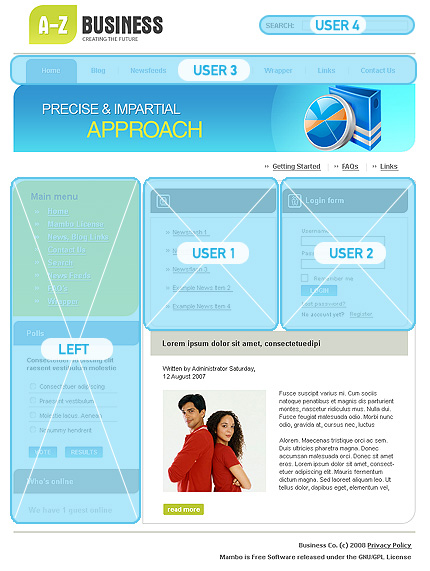 Website Template #17591