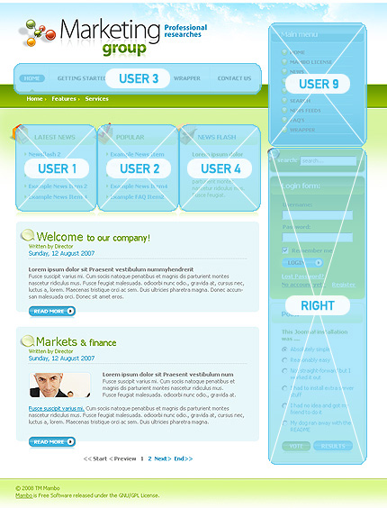 Website Template #17595