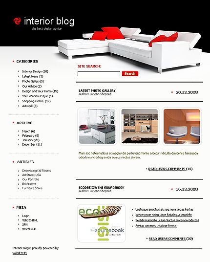 Website Template #17603