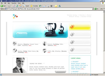 Website Template #17608