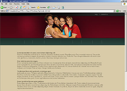 Website Template #17659