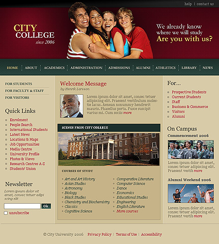 Website Template #17659