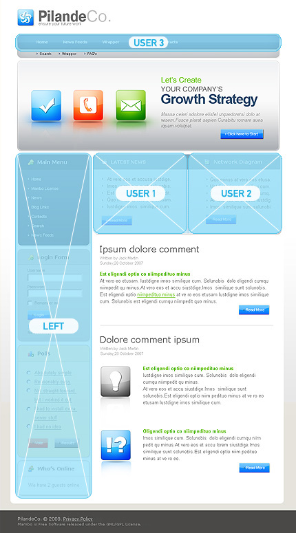 Website Template #17692