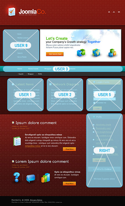 Website Template #17696