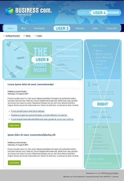 Website Template #17699