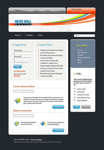Website Template #17724