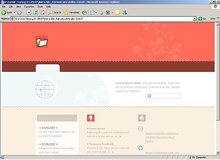 Website Template #17750