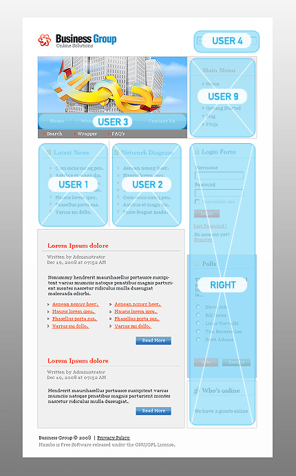 Website Template #17779