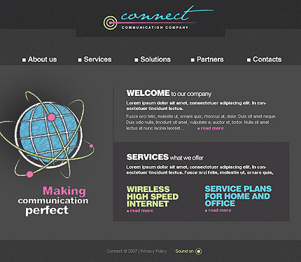 Website Template #17802