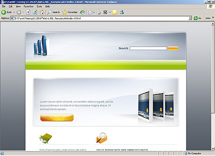 Website Template #17841
