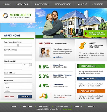 Website Template #17842