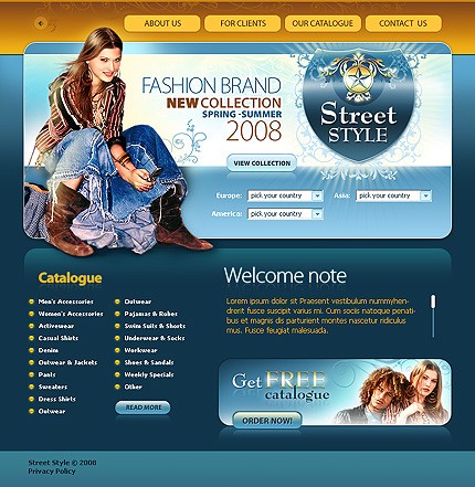 Website Template #17916