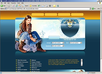 Website Template #17916
