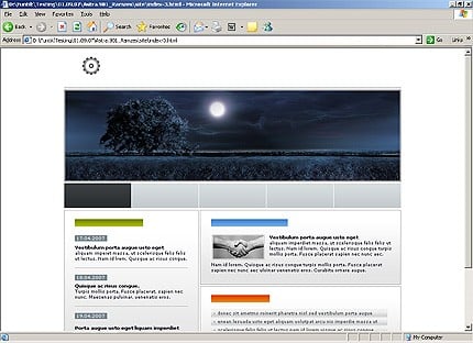 Website Template #17924