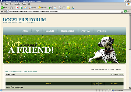 Website Template #17959