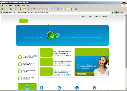 Website Template #17985